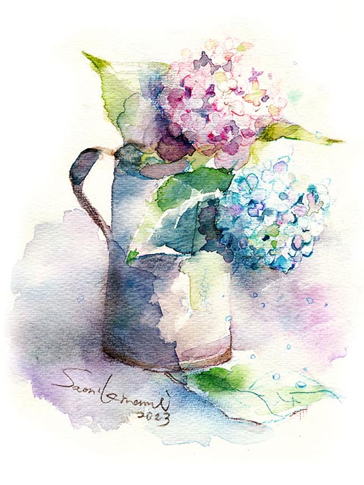 KINA 水彩教室 道具